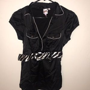 black blouse